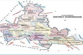 Kushinagar District Map