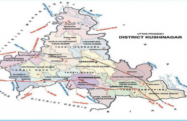 कुशीनगर डिस्ट्रिक्ट मैप