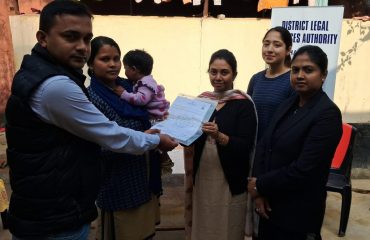 Success Story of delivering birth certificate to child at Jhargram Special Correctional Home (2)