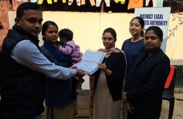 Success Story of delivering birth certificate to child at Jhargram Special Correctional Home