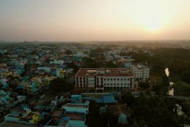 aerial view of Tenkasi Court