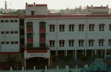 front view of combined court building tenkasi