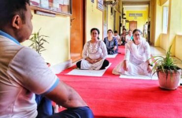 Yoga Day celebration at Sivasagar District Judiciary