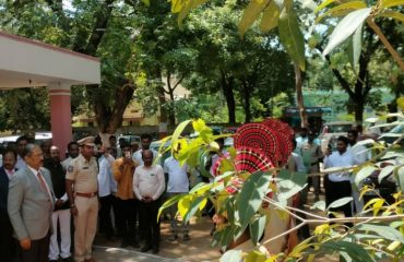 Visiting of District Court Complex by the Hon’ble Sri Justice Justice P.SAM KOSHY Garu