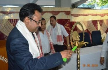 lighting of lamp by district judge new