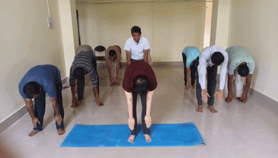 yoga day dhakuakhna