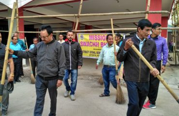 Swachh bharat by court staff second