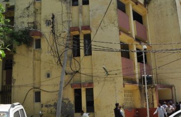 Side view of 10 Court Room Building of Pilibhit Judgeship