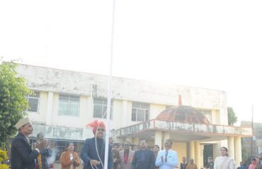 republic day flag hosting by PDJ Sir