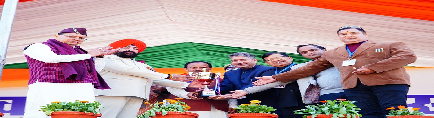 Honered by Chief Minister