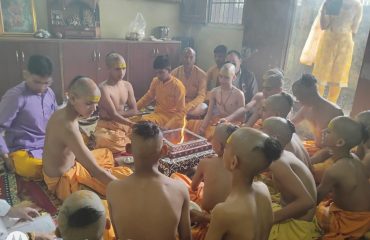 Havan Yagna in students group