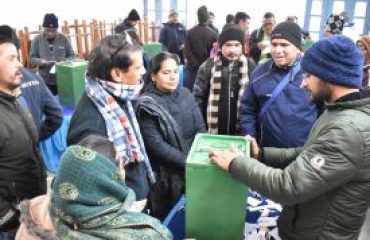 यू एल बी चुनाव में प्रशिक्षण