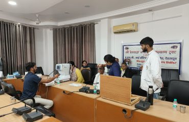 Eye Screening Camp in Progress