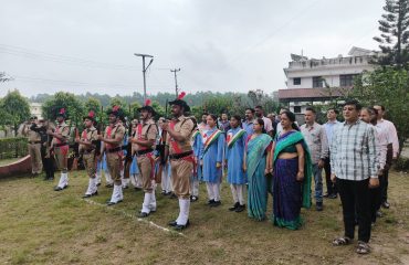 Guard of Honour and Attendees