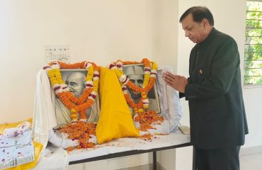 Paying Tributes to Mahatma Gandhi & Lal Bahadur Shastri | State Election Commission, Uttarakhand