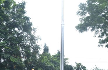 मराठवाडा मुक्ती संग्राम दिना निमित्त आज जिल्हा परिषदेचे मुख्य कार्यकारी अधिकारी तथा प्रशासक अंकित यांच्या हस्ते जिल्हा परिषदेत ध्वजारोहण करण्यात आले.