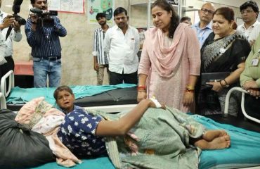 अमरावती जिल्हा स्त्री रुग्णालयातील NICU घटनेची राज्यमंत्री मेघना साकोरे बोर्डीकर यांच्याकडून पाहणी