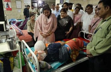 अमरावती जिल्हा स्त्री रुग्णालयातील NICU घटनेची राज्यमंत्री मेघना साकोरे बोर्डीकर यांच्याकडून पाहणी १