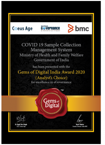 NIC Himachal won Gems of Digital India Award 2020 for COVID-19 Sample Collection Management System