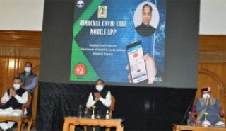 Hon'ble Chief Minister, Himachal Pradesh Launches Himachal Covid Care Mobile App