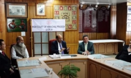 Hon'ble Chief Justice, HP High Court Launches Updated Mobile App for Advocates, Litigants and Citizens