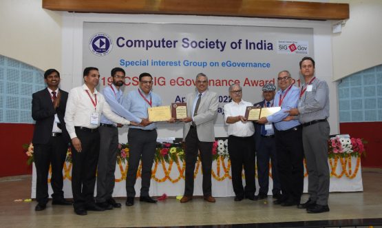OxyCare Management Information System (OCMIS) and RT-PCR Mobile App, Covid19 Sample Collection Management System conferred CSI Award of Excellence