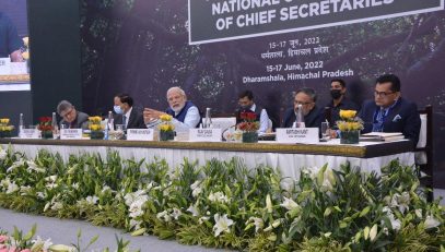 Hon’ble Prime Minister Shri Narendra Modi chairs First National Conference of Chief Secretaries at Dharamshala