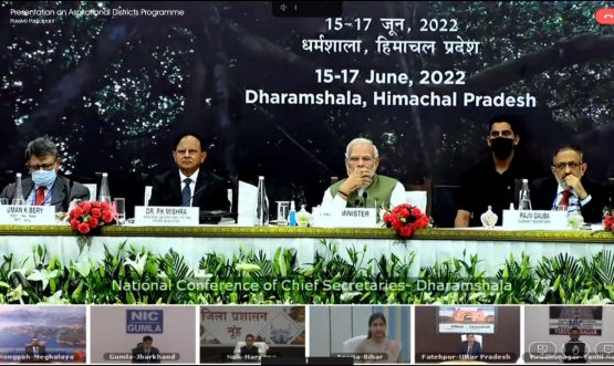 Technical Support by NIC during the Three-day National Conference of Chief Secretaries at Dharamshala