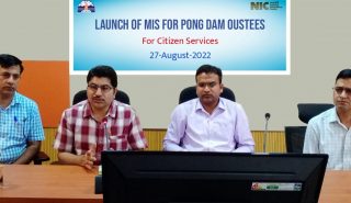 Pong Dam Oustees Management Information System Designed, Developed and Launched