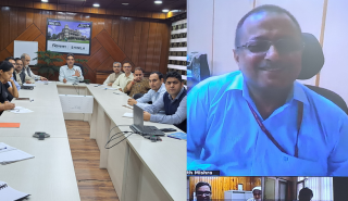 Meeting of NIC Himachal Pradesh State Coordinator with All Officers of NIC HP Through VC on 31-August-2023