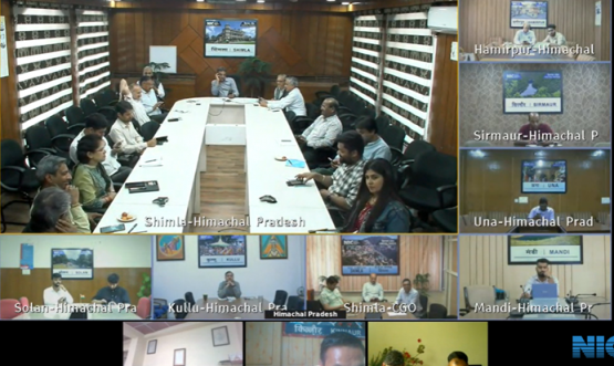 Technical Presentations by NIC HP Officials on 17th May, 2025