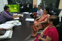 Meeting with Secy IT