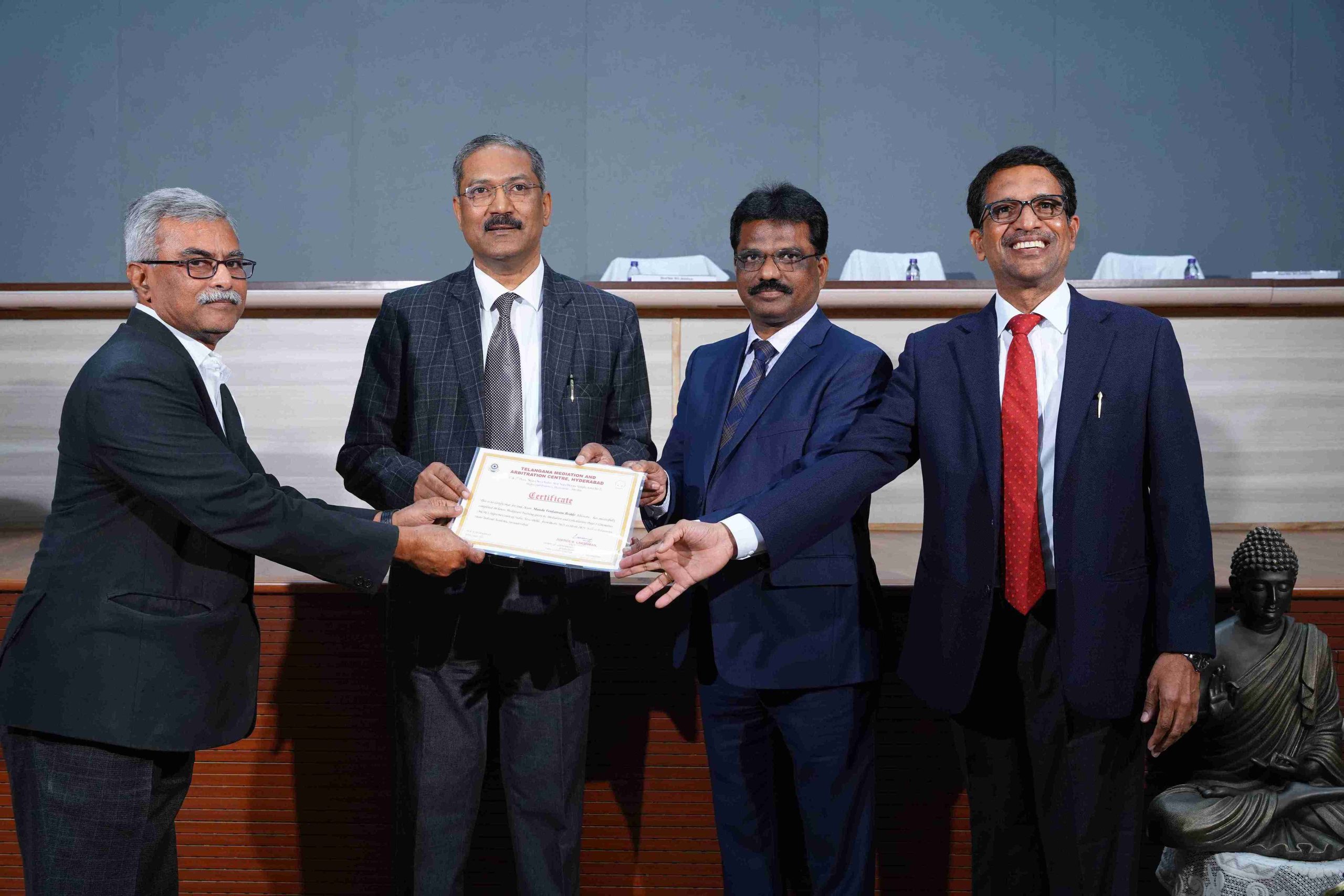 Mediation Certiticate