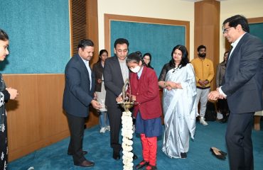 Deep Prajyulan by Secretary Sir