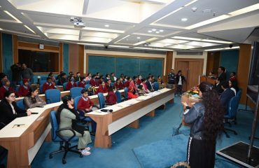 Secretary sir speech and all PwD students listen carefully