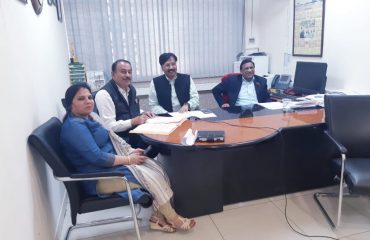 SIO NIC Punjab during VC on Women Empowerment and COVID-19