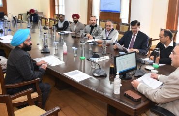 LAUNCH OF EAWAS PORTAL FOR ONLINE ALLOTMENT OF PUNJAB GOVERNMENT HOUSES IN CHANDIGARH BY CS PUNJAB