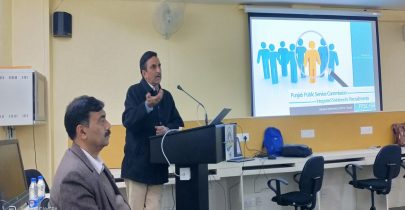Workshop-cum-Training on Integrated Solutions for Recruitment for Punjab Public Service Commission (PPSCISR)
