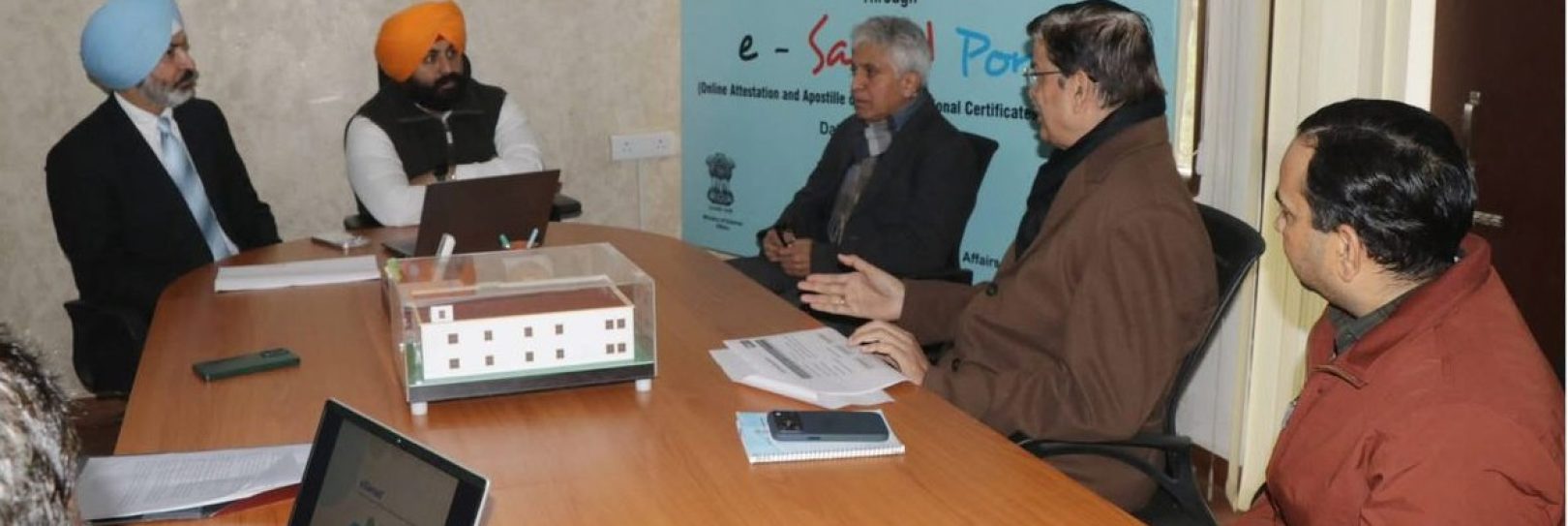 पंजाब के माननीय शिक्षा मंत्री द्वारा पंजाब स्कूल शिक्षा बोर्ड में ई-सनद का शुभारंभ