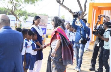 Sports Day Celebration at Signal School Bus