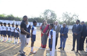 Sports Day Celebration at Signal School Bus
