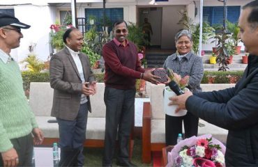 महानिरीक्षक कारागार महोदया की विदाई समारोह