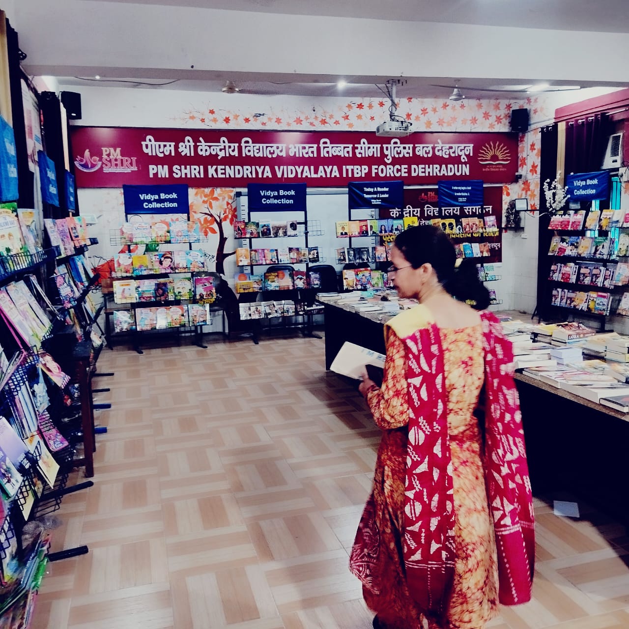 BOOK FAIR ORGANISED IN KV ITBP SHIFT-2