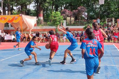 sports meet in action