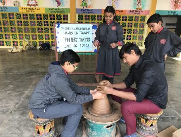 POTTERY MAKING- HANDS ON SKILL