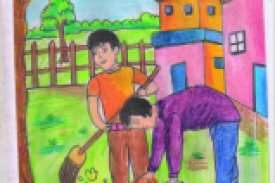 PAINTING ON swachchata