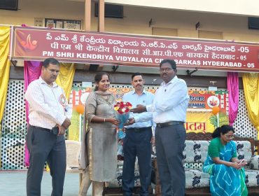 Ministry of Education Inspection – PM Shri KV CRPF Barkas Hyderabad