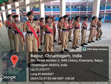 NCC Activity at Vidyalaya
