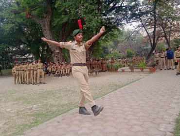 NCC Activity at Vidyalaya