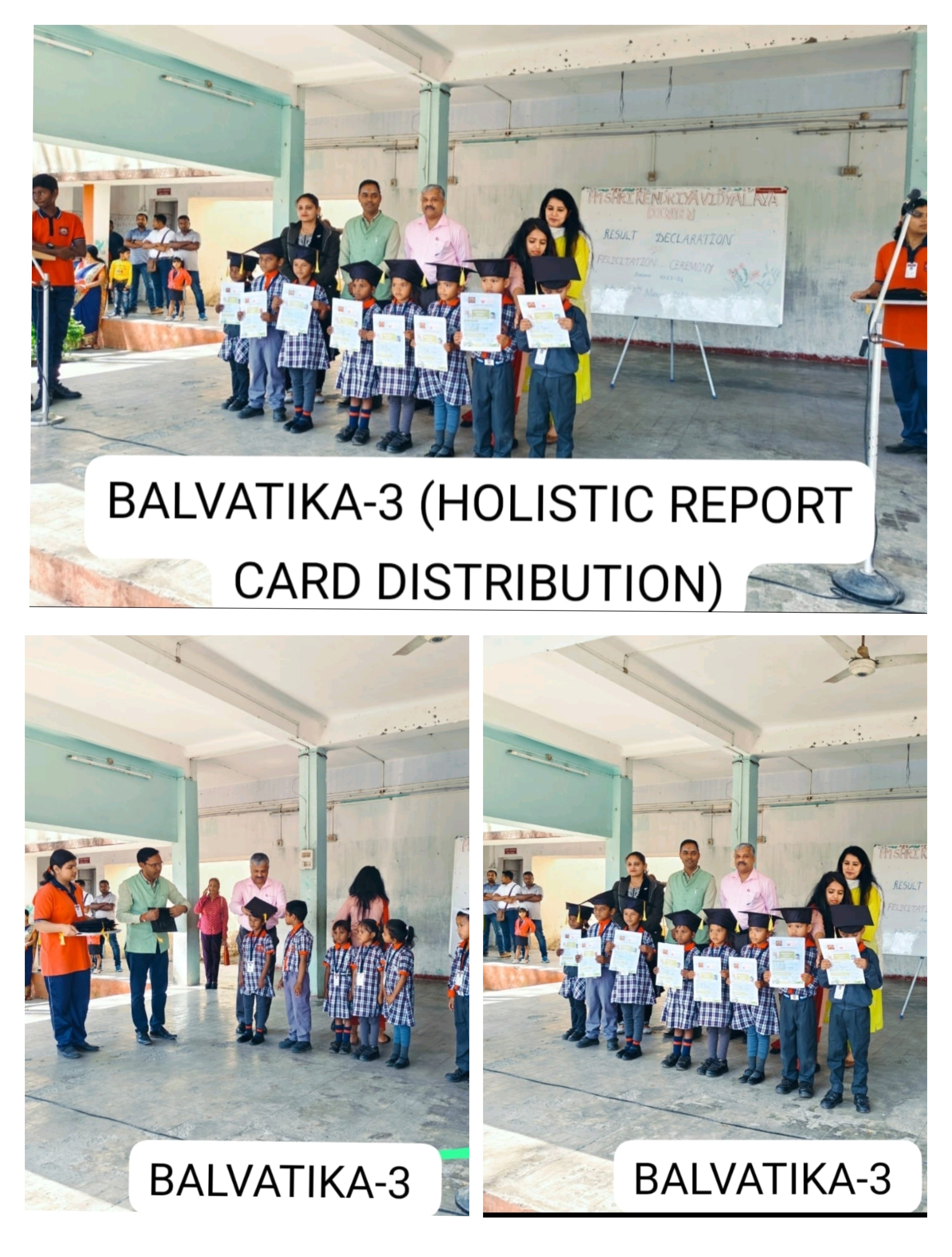 balvatika 3 holistic report card distribution